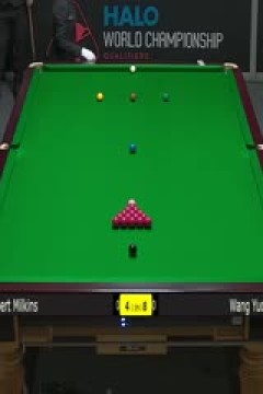 24-25赛季斯诺克世锦赛资格赛第三轮罗伯特·米尔金斯5-10王雨晨(第二阶段)20250414