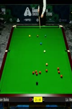 2025斯诺克沙特大师赛第一轮(144进112)尤里安·伯伊科4-2刘文炜20250808