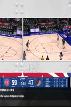 NBA常规赛 开拓者VS活塞 20231102