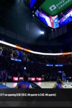 NBA常规赛 开拓者VS雷霆 20240124