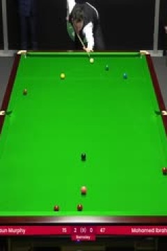 2024斯诺克世界公开赛资格赛肖恩·墨菲5-0默罕默德·易卜拉欣20240123(李照)