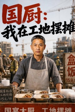 国厨：我在工地摆摊