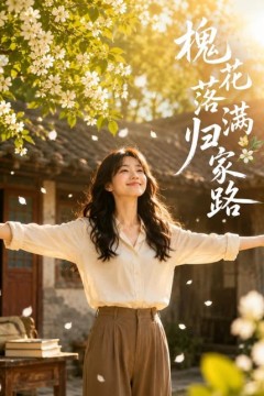 槐花落满归家路