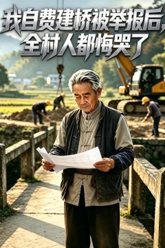 我自费建桥被举报后，全村人都悔哭了